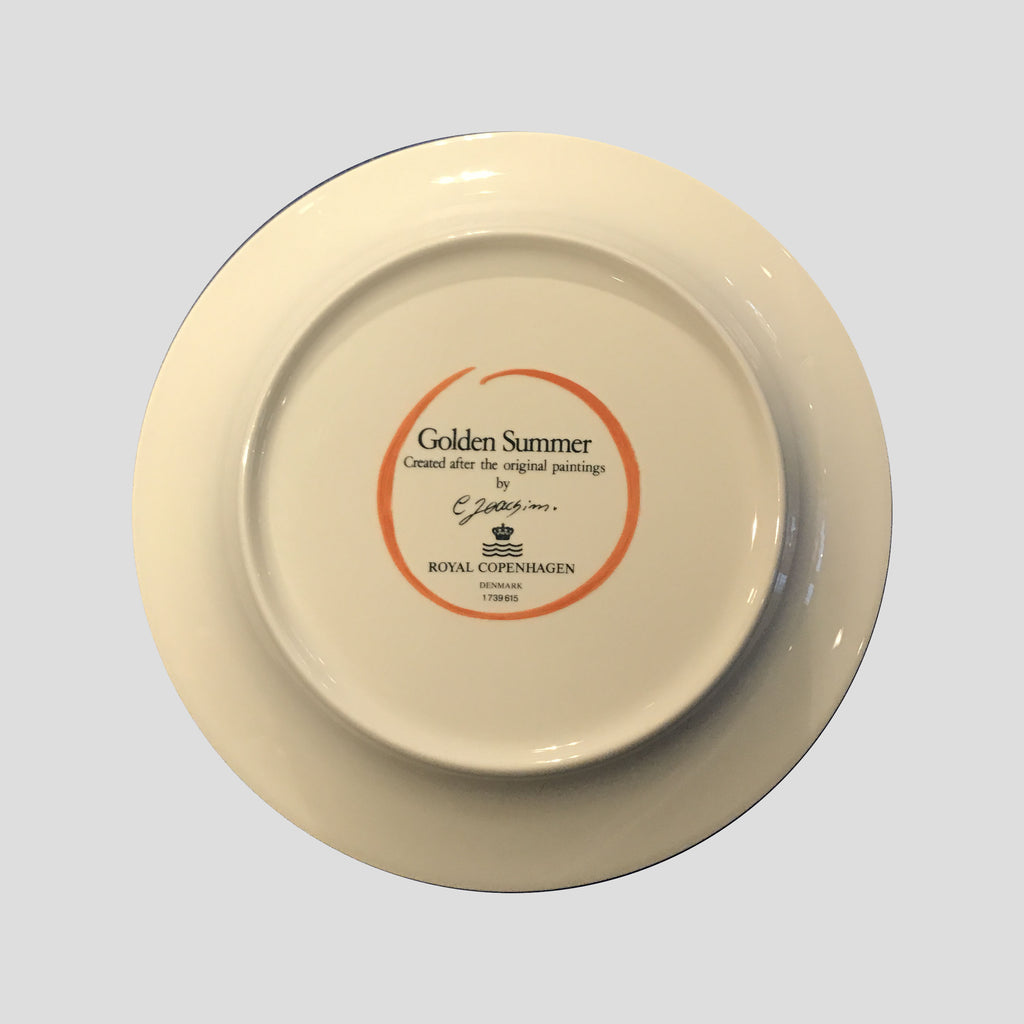 Golden Sommer plates