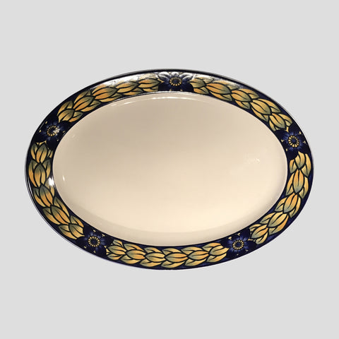 Blue Pheasant serving dish